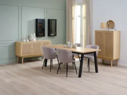 HALMSTAD Skænke Og Vitrineskabe|Skænke Og Vitrineskabe|Skab 2 låger eg