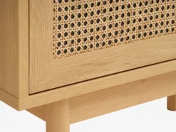 HALMSTAD Skænke Og Vitrineskabe|Skænke Og Vitrineskabe|Skab 2 låger eg