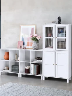 SKALS Reoler Og Rumdelere|Reoler Og Rumdelere|Skab 4 rum Hvid