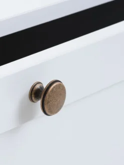 SKALS Reoler Og Rumdelere|Reoler Og Rumdelere|Skab 3 skuffer Hvid