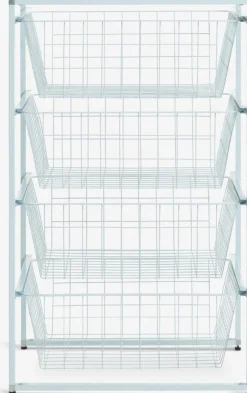 BARKHOLT Tilbehør Til Garderobeskabe|Garderobeskabe|Skabsindsats B42xD45 4 trådkurve