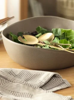 VEGARD Serveringsservice|Skål Ø30xH9cm grå