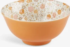 VETLE Serveringsservice|Skål Ø16xH8cm m/blomster