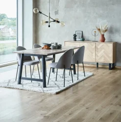 AGERSKOV Skænke Og Vitrineskabe|Skænke Og Vitrineskabe|Skænk 3 låger eg/sort