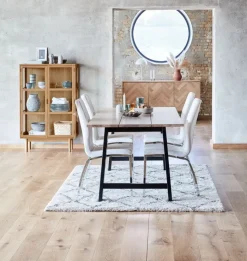 AGERSKOV Skænke Og Vitrineskabe|Skænke Og Vitrineskabe|Skænk 3 låger eg/sort