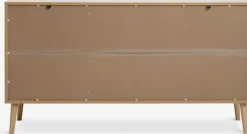 GAMTOFTE Skænke Og Vitrineskabe|Skænke Og Vitrineskabe|Skænk 3 låger eg/hvid