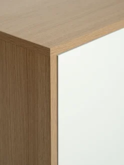 GAMTOFTE Skænke Og Vitrineskabe|Skænke Og Vitrineskabe|Skænk 3 låger eg/hvid