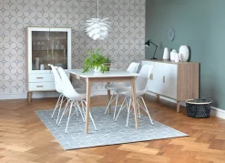 GAMTOFTE Skænke Og Vitrineskabe|Skænke Og Vitrineskabe|Skænk 3 låger eg/hvid