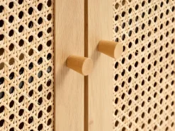 HALMSTAD Skænke Og Vitrineskabe|Skænke Og Vitrineskabe|Skænk 3 låger eg