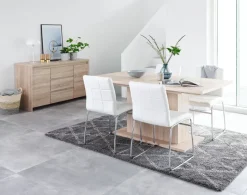 HASLUND Skænke Og Vitrineskabe|Skænke Og Vitrineskabe|Skænk 2 låger 3 skuffer eg