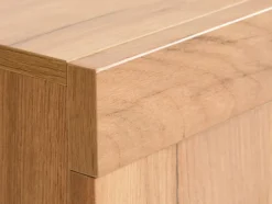 LINTRUP Skænke Og Vitrineskabe|Skænke Og Vitrineskabe|Skænk 2 låger 3 skuffer egefarve