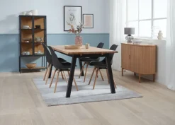 LYNGVIG Skænke Og Vitrineskabe|Skænke Og Vitrineskabe|Skænk 120 cm 2 jalousilåger natur Eg