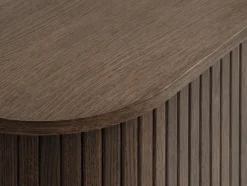 LYNGVIG Skænke Og Vitrineskabe|Skænke Og Vitrineskabe|Skænk 160 cm 2 jalousilåger mørk eg Mørkeg