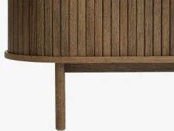 LYNGVIG Skænke Og Vitrineskabe|Skænke Og Vitrineskabe|Skænk 120cm jalousilåger mørk eg Mørkeg