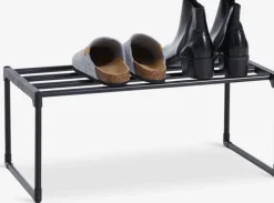 BORNHOLM Skoopbevaring|Skoreol 1 hylde kan stables sort