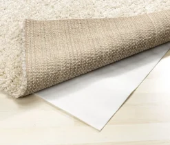 HYBEN Gulvt忙pper|Skridsikkert underlag 130x190 hvid