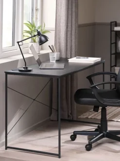 ASTRUP Skriveborde|Skrivebord 60x120 sort