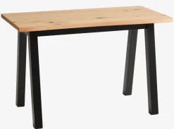SKOVLUNDE Skriveborde|Skrivebord 60x120 eg natur/sort