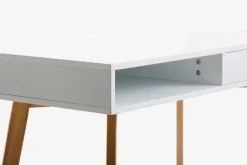 TAMHOLT Skriveborde|Skrivebord 50x100 hvid/natur