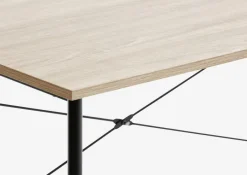 VANDBORG Skriveborde|Skrivebord 60x120 eg/sort