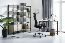 VANDBORG Skriveborde|Skrivebord 60x120 eg/sort