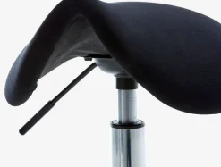 SALTOFTE Kontorstole|Skrivebordsstol sort/krom