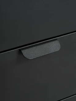 KLINTHOLM Kontortilbehør|Skuffesektion 3 skuffer Sort