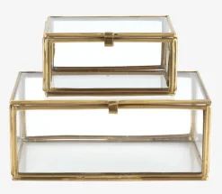 VIKEN Badeværelsesopbevaring|Diverse|Smykkeskrin 2 stk/sæt