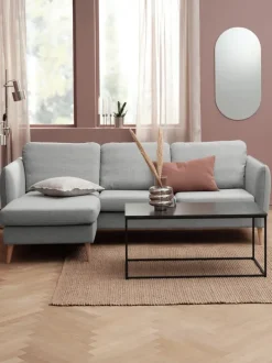 AARHUS Sofaer Med Chaiselong|Hjørnesofaer|Sofa chaiselong t stof Lysegrå