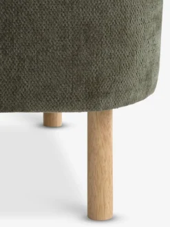 BREDAL Sofaer Med Chaiselong|Hjørnesofaer|Sofa 2,5-pers. olivengrønt stof/egefarve