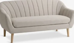 EGEDAL Sofaer Med Chaiselong|Hjørnesofaer|Sofa 2.5-pers. stof/egefarve Beige