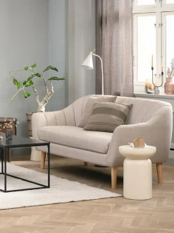 EGEDAL Sofaer Med Chaiselong|Hjørnesofaer|Sofa 2.5-pers. stof/egefarve Beige