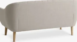 EGEDAL Sofaer Med Chaiselong|Hjørnesofaer|Sofa 2.5-pers. stof/egefarve Beige