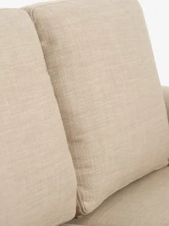 EGENSE Sofaer Med Chaiselong|Hjørnesofaer|Sofa 2-pers. farvet stof/egefarve Sand