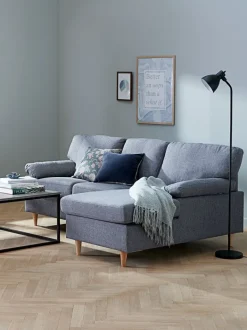 GEDVED Sofaer Med Chaiselong|Hjørnesofaer|Sofa chaiselong Grå