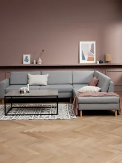 SVALBARD Sofaer Med Chaiselong|Hjørnesofaer|Sofa open-end højre Lysegrå