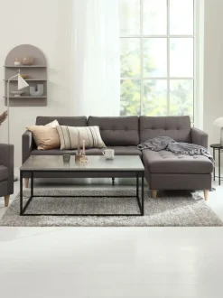 DOKKEDAL Hjørneborde|Sofaborde|Sofabord 75x115 betonfarve