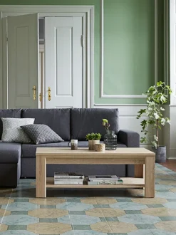 HASLUND Hjørneborde|Sofaborde|Sofabord 60x120 eg