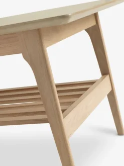 KALBY Hjørneborde|Sofaborde|Sofabord 60x120 lys eg