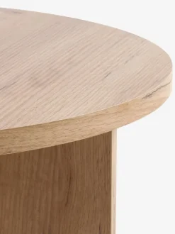 KALVEHAVE Hjørneborde|Sofaborde|Sofabord Ø70 egefarve