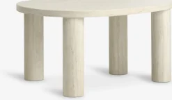 LUNDEBORG Hjørneborde|Sofaborde|Sofabord 68x85 marmorfarve