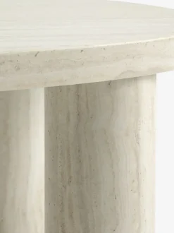 LUNDEBORG Hjørneborde|Sofaborde|Sofabord 68x85 marmorfarve