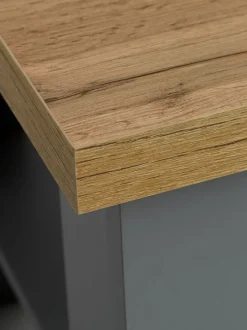 MARKSKEL Hjørneborde|Sofaborde|Sofabord 60x110 /eg Grå