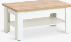 MARKSKEL Hjørneborde|Sofaborde|Sofabord 60x110 /eg Hvid