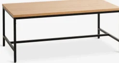 TEBSTRUP Hjørneborde|Sofaborde|Sofabord 60x110 eg/sort