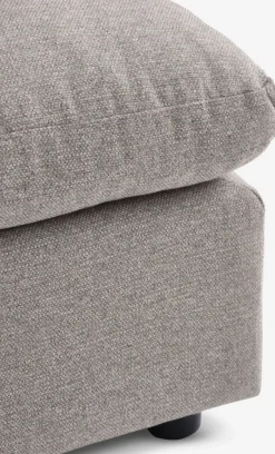 LUNDBY Sofaer Med Chaiselong|Hjørnesofaer|Sofamodul hjørne/ende sandfarvet stof