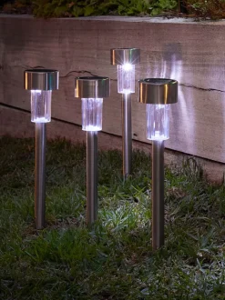 ALK Solcellelamper|Solcellelampe Ø6xH37cm 4 stk/pk