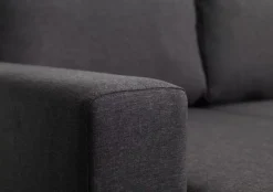 MARSLEV Sovesofaer|Sovesofaer|Sovesofa chaiselong t stof Mørkegrå