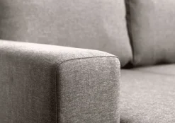 MARSLEV Sovesofaer|Sovesofaer|Sovesofa chaiselong t stof Lysegrå