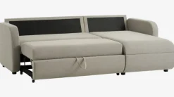 MOMMARK Sovesofaer|Sovesofaer|Sovesofa chaiselong beige stof